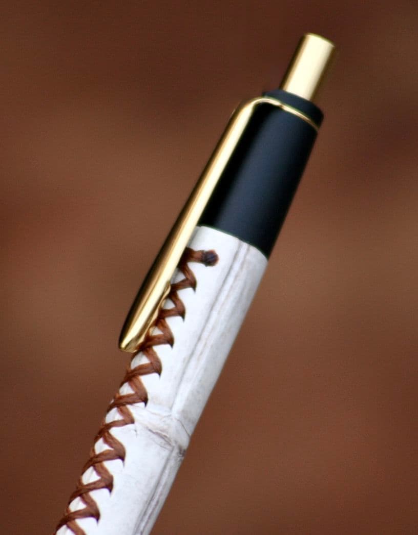 schicksal 革軸ペン　ヒマラヤクロコダイル　シャーペン 0.5mm