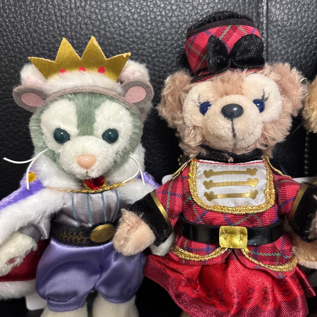 【新品タグ付】ダッフィー&フレンズNutcrabkerぬいは4体セット