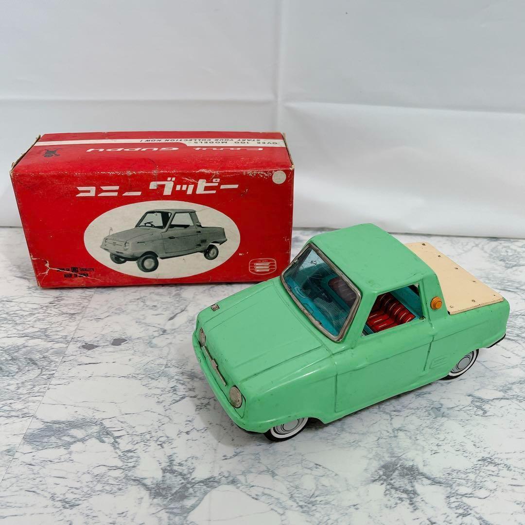 萬代屋(旧バンダイ) コニーグッピー　愛知機会工業　昭和レトロ 朱箱　ブリキ