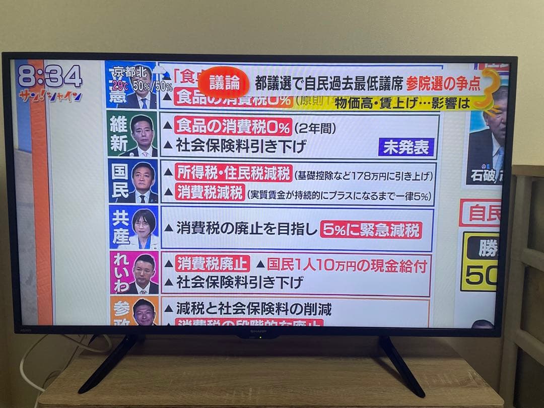 【ohanaさん専用】液晶テレビ 42型SHARP 4T-C42BE1