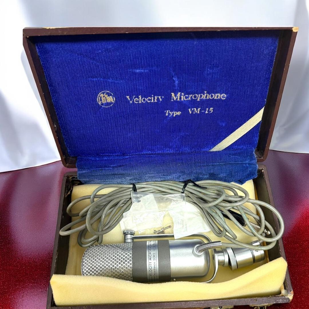 ☆美品 激レア 廃盤品 AIWA リボンマイク VM-15 純正ケース付