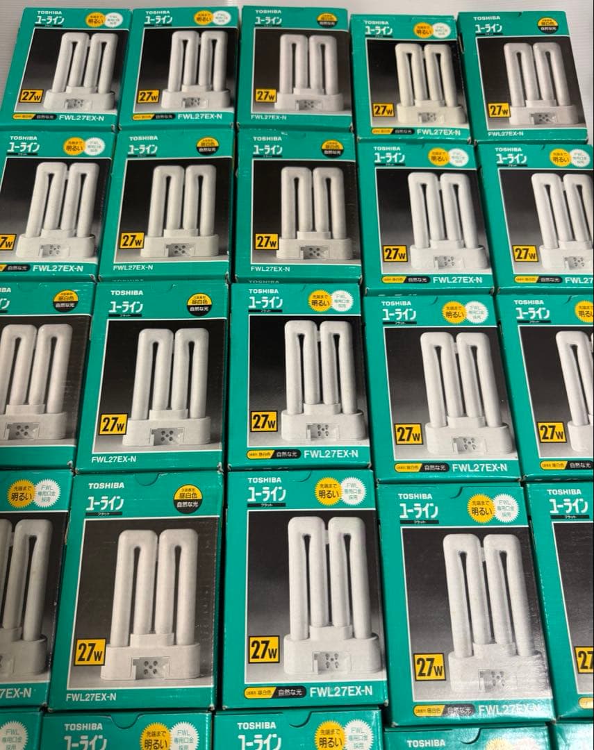 東芝 FWL27EX-N 30個 ユーラインプラット 未使用