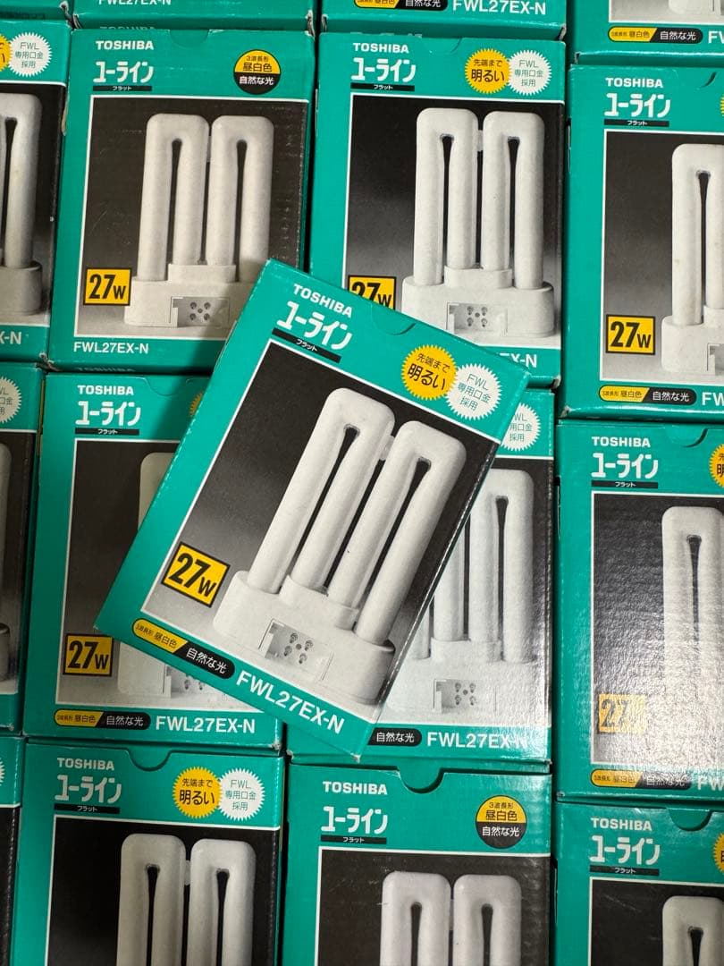東芝 FWL27EX-N 30個 ユーラインプラット 未使用