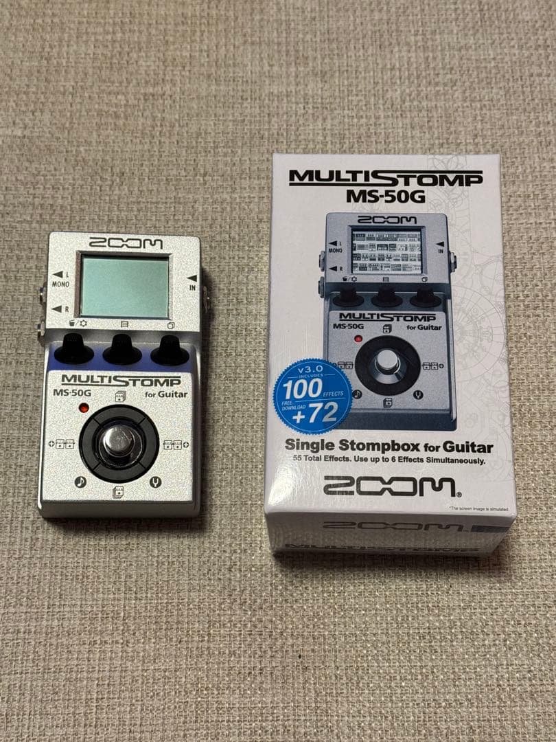 ZOOM MULTISTOMP MS-50G ケーブル付 マルチエフェクター