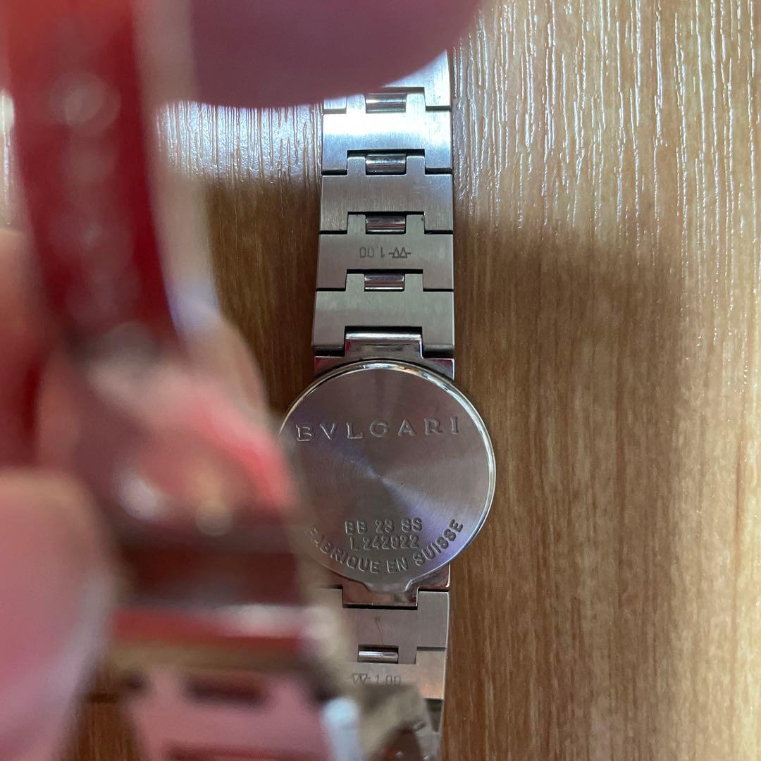BULGARI シルバー アナログ時計　値段交渉します。