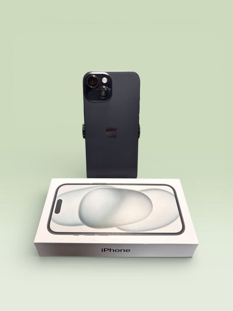 iPhone 15 ブラック 128GB バッテリー大容量100%