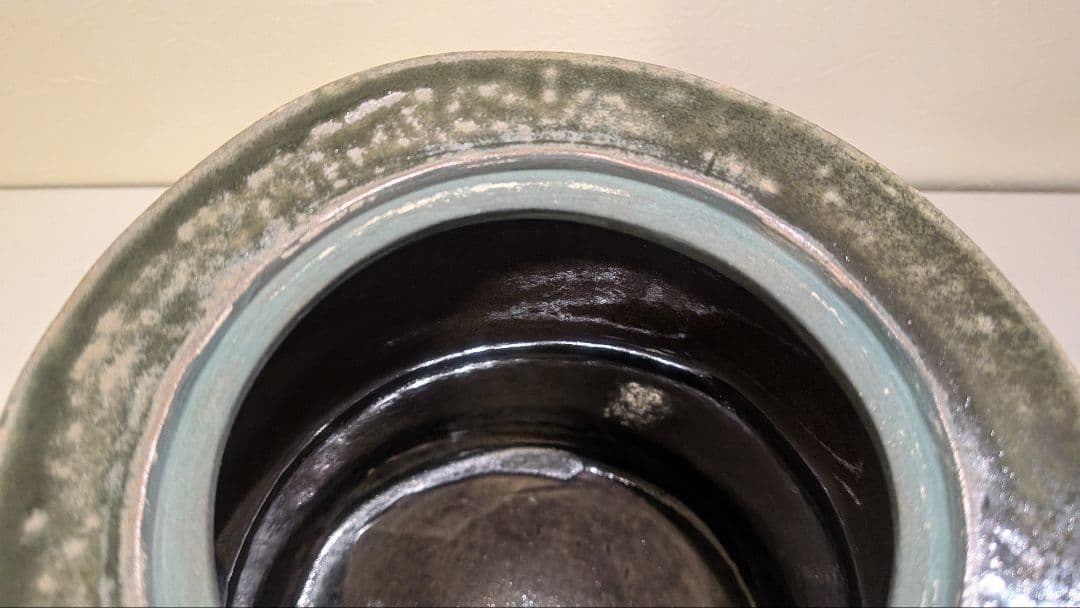 『アーグネスフス』水指　茶道具　アグネスフス共箱共布栞略歴