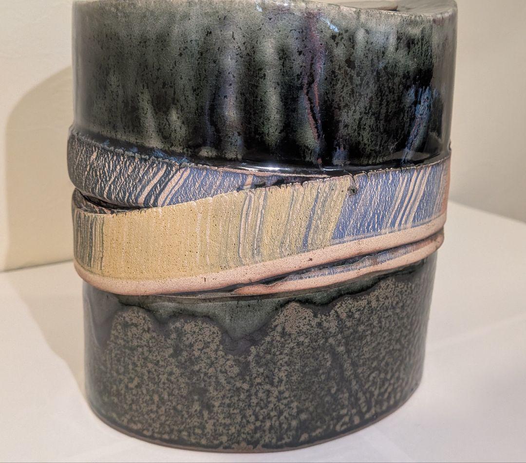 『アーグネスフス』水指　茶道具　アグネスフス共箱共布栞略歴