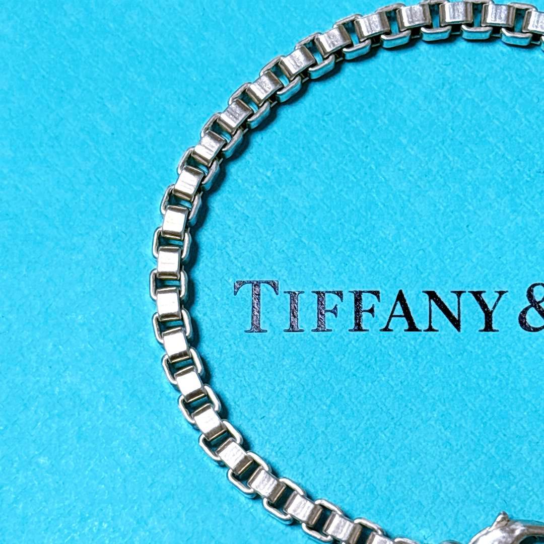 【美品】19.2cm ティファニー ベネチアン ブレスレット シルバー925