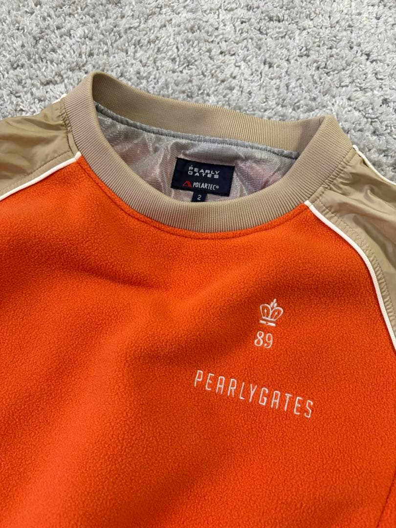 パーリーゲイツ　スニード　フリース　ブルゾン　ゴルフウェア　蓄熱ポーラテック