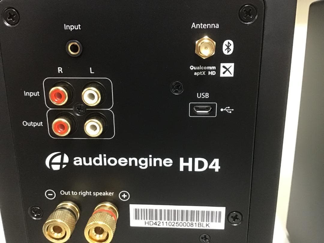 audioengine HD4 ワイヤレススピーカー