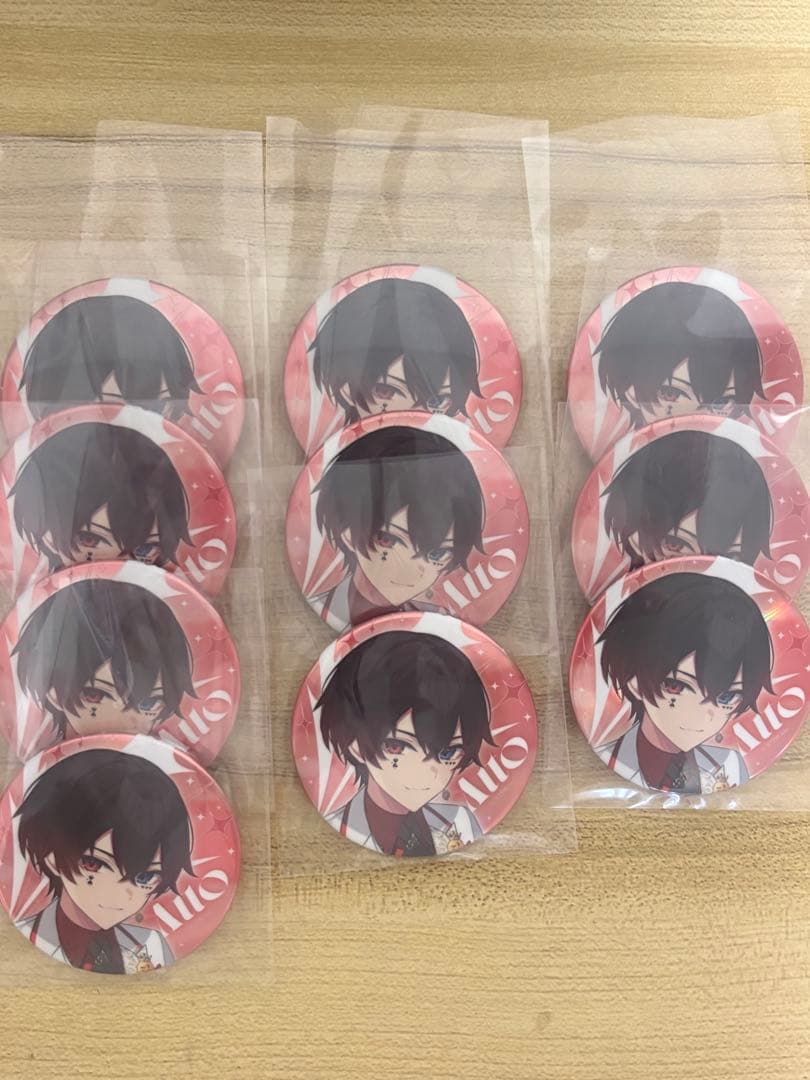 AMPTAKxCOLORS あっとくん 缶バッジ 10点