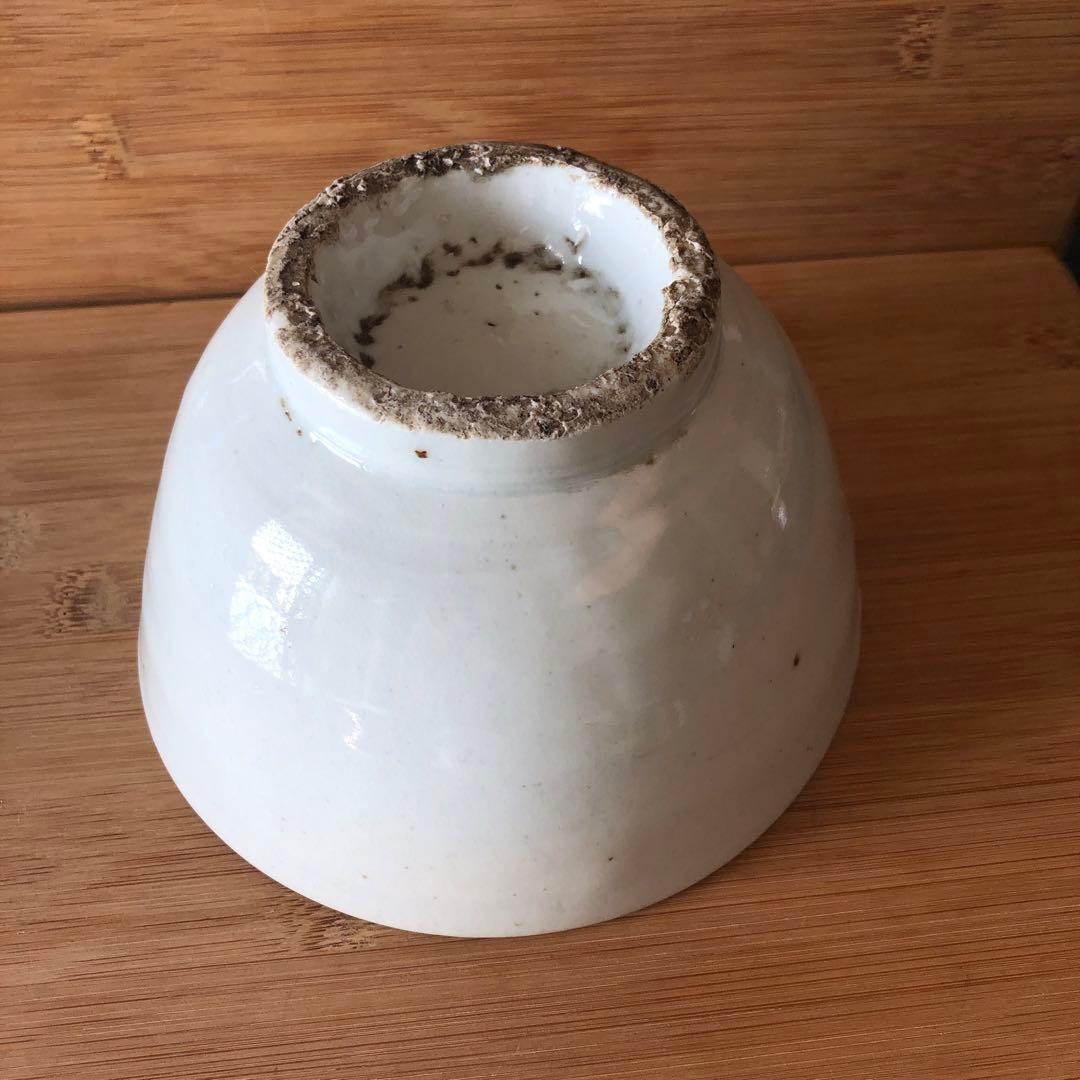 李朝 白磁 中椀 ① 高麗白磁 盃 アンティーク