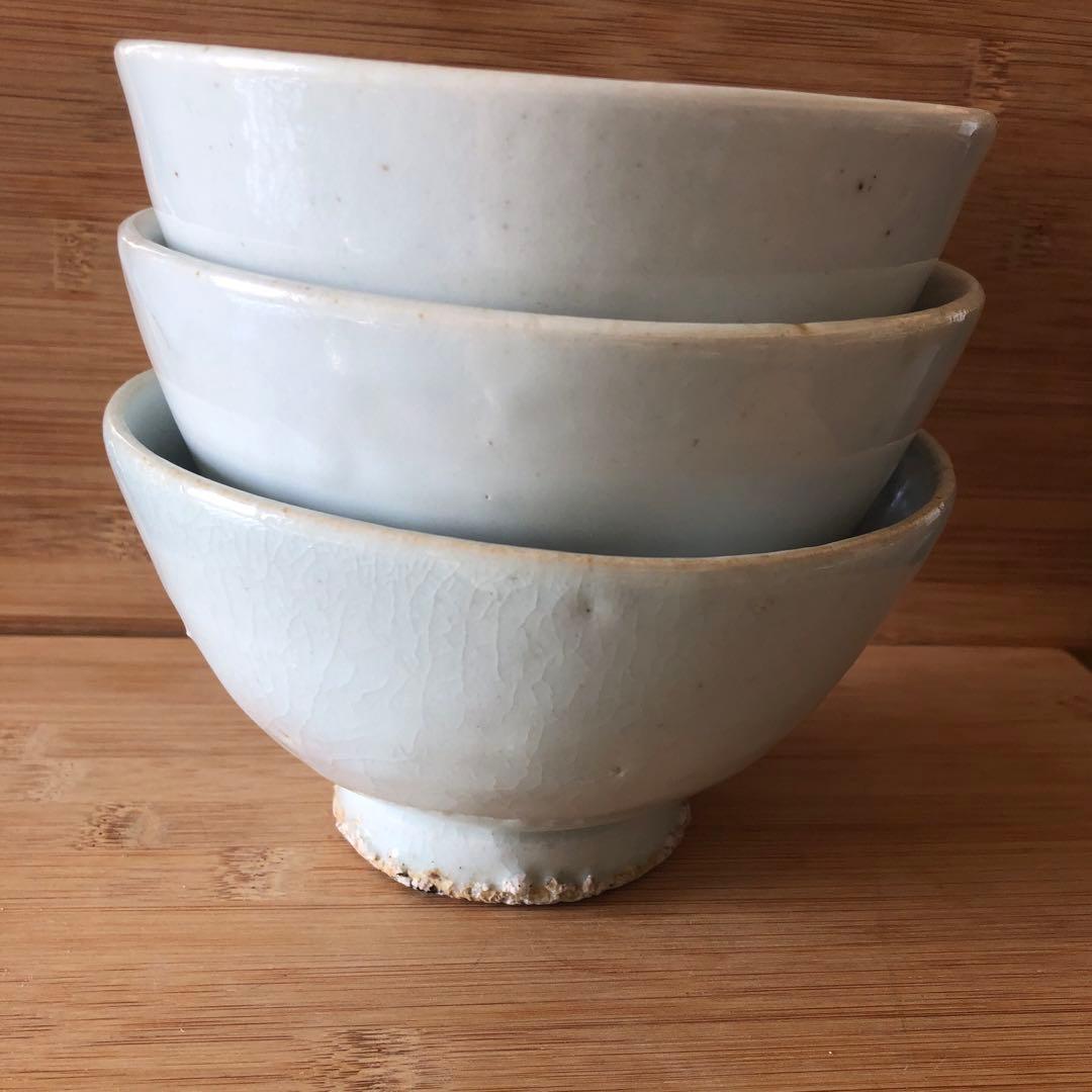 李朝 白磁 中椀 ① 高麗白磁 盃 アンティーク