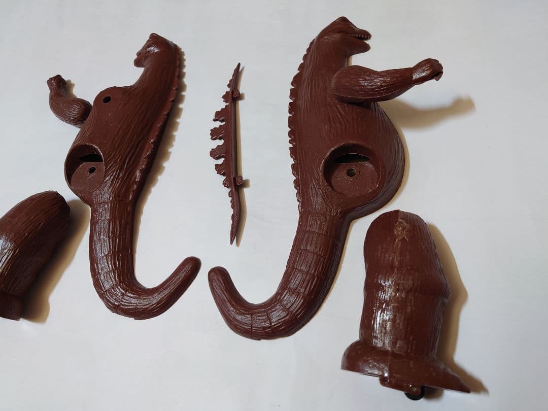 最初期版　ゴジラ　世紀の大怪獣！！マルサン　国産プラモデル第一号　電動プラモデル