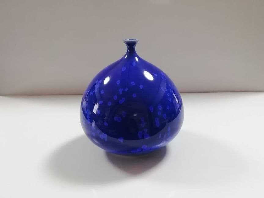 真右ェ門窯　壷　窯変