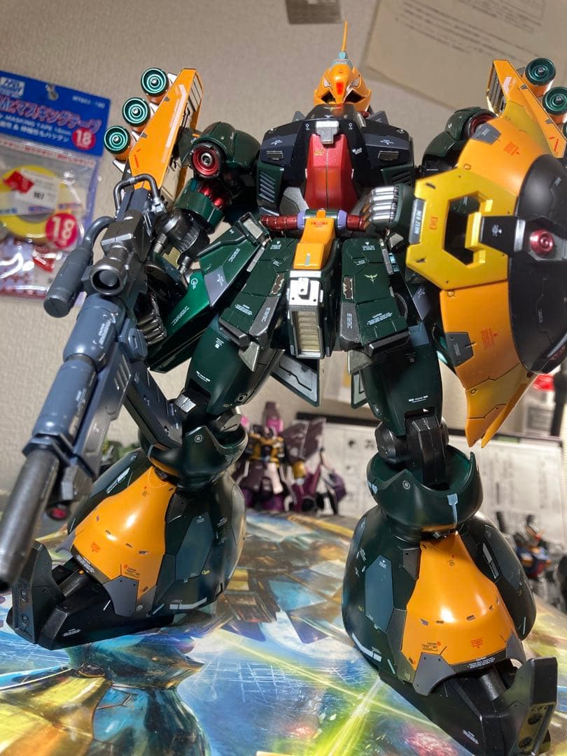 ＲＥギュネイ専用 ヤクトドーガ　塗装済み　完成品 逆襲のシャア