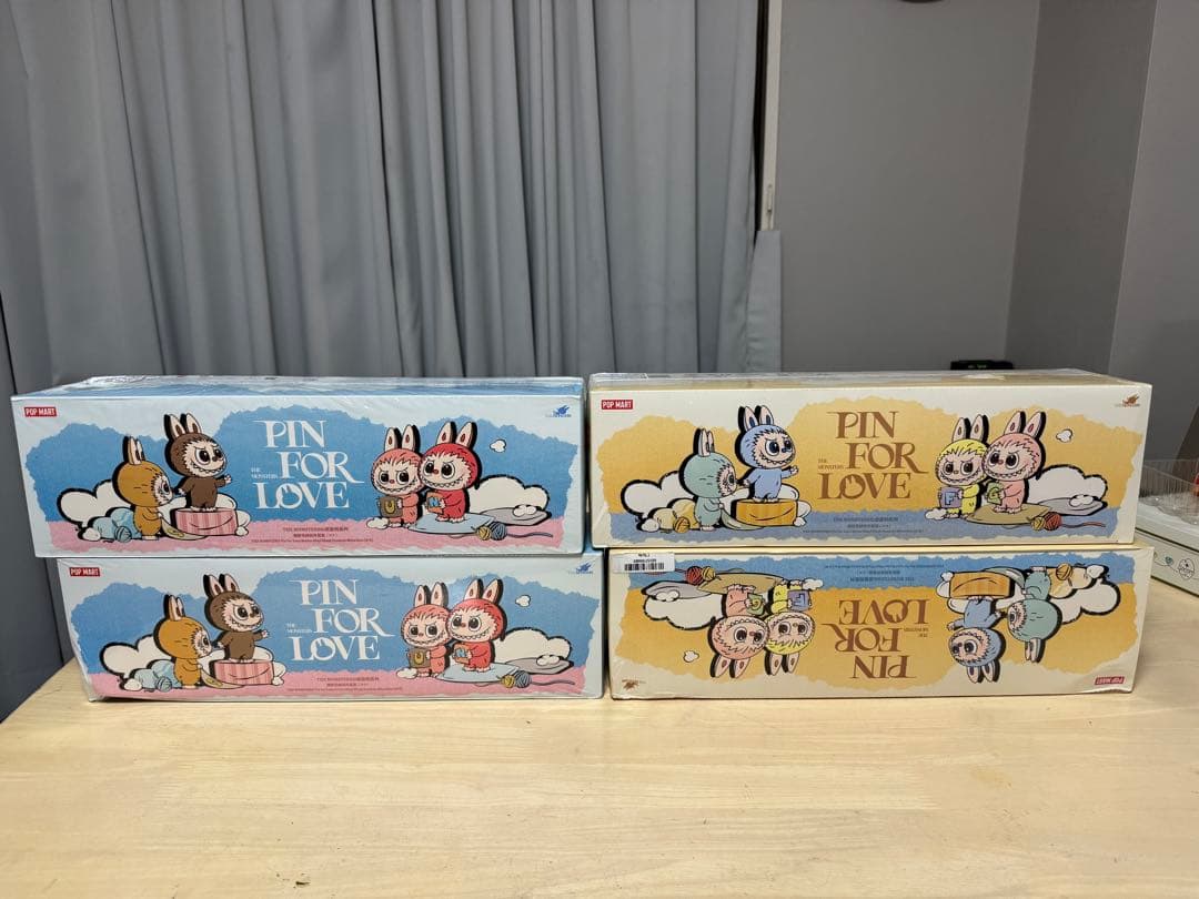 ポップマート ザ モンスターズ ピン フォー ラブ シリーズ ぬいぐるみ