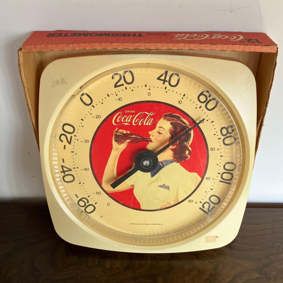 希少 Coca-Cola コカコーラ 温度計