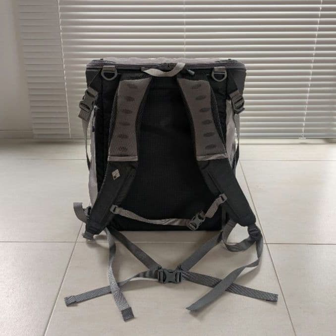 mont-bell ドッグキャリングバッグ M ダークグレー