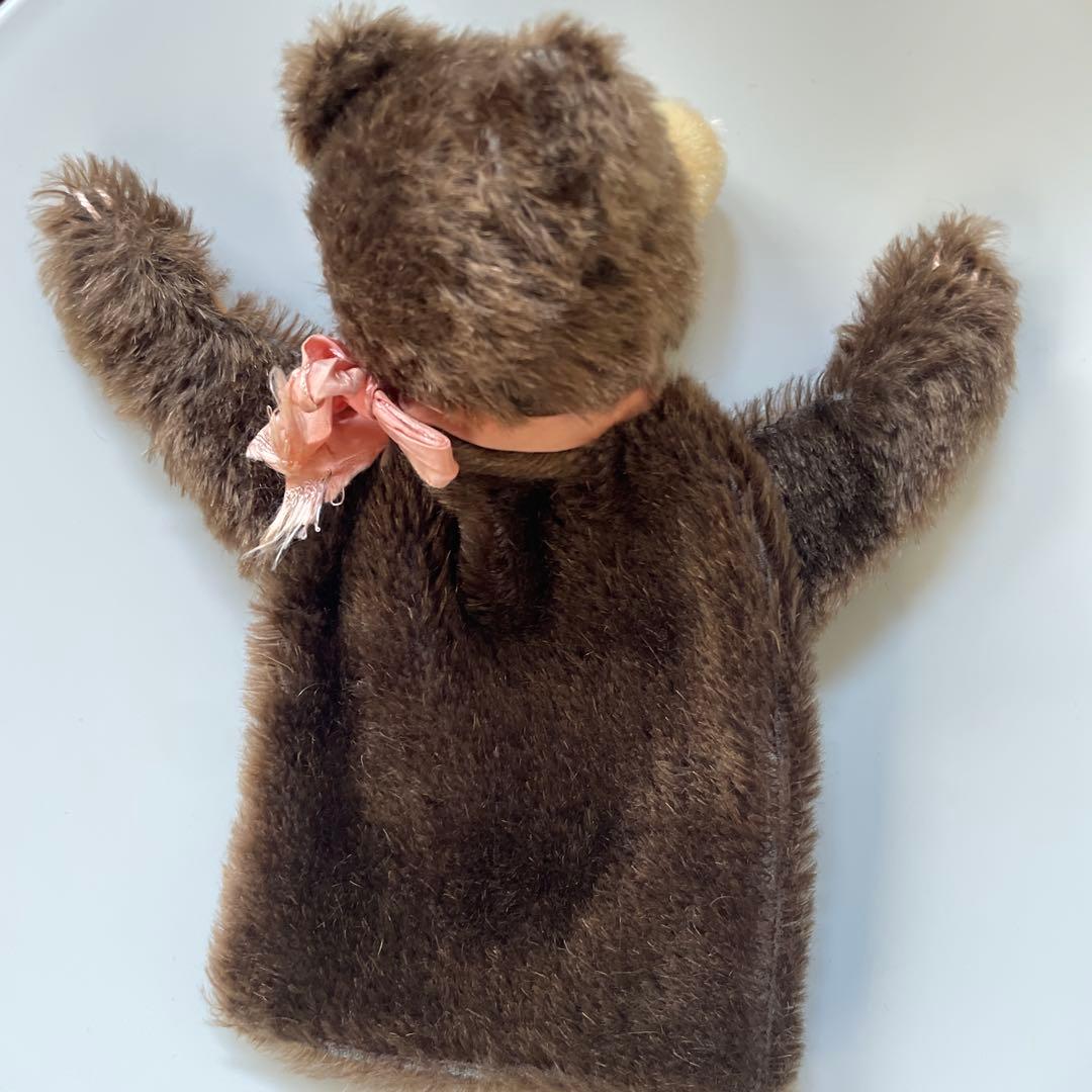 シュタイフ　くま　クマ　熊　パペット　steiff