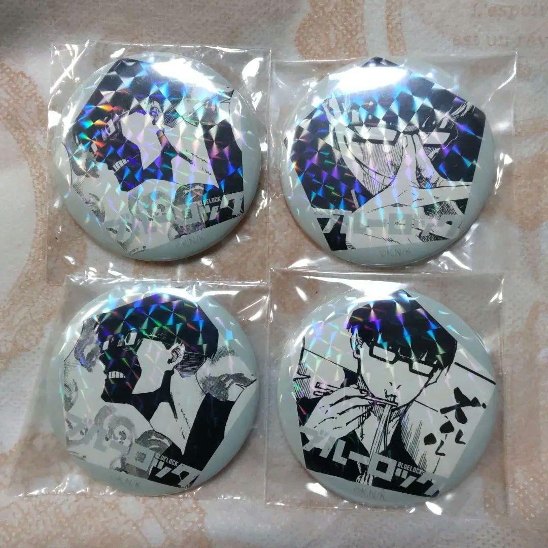 絵心　むにゅぐるみ　缶バッジ　パティオ　4個　絵心甚八　ブルロ　ブルーロック