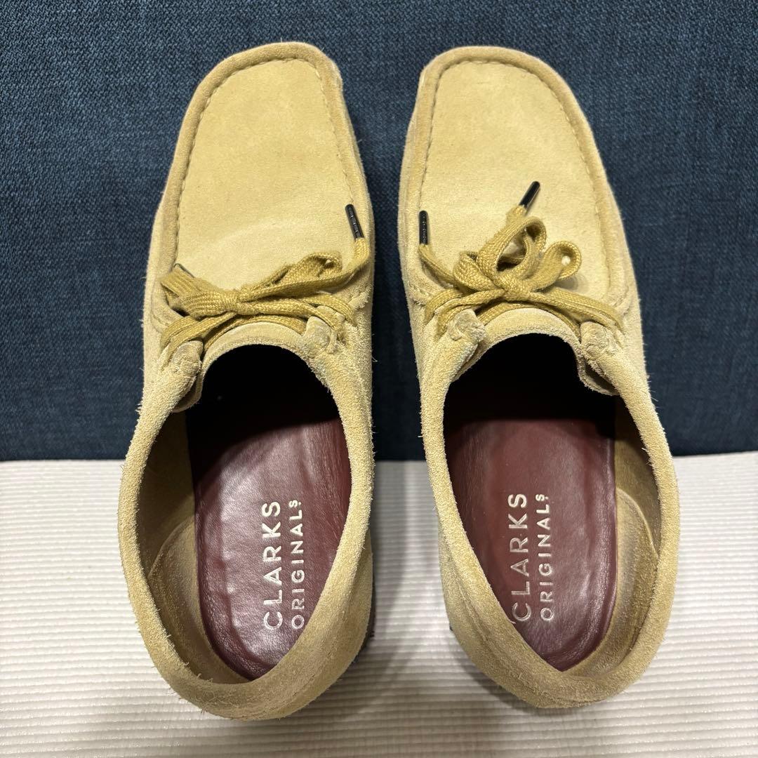 クラークス　ワラビー　メープルスエード　UK7