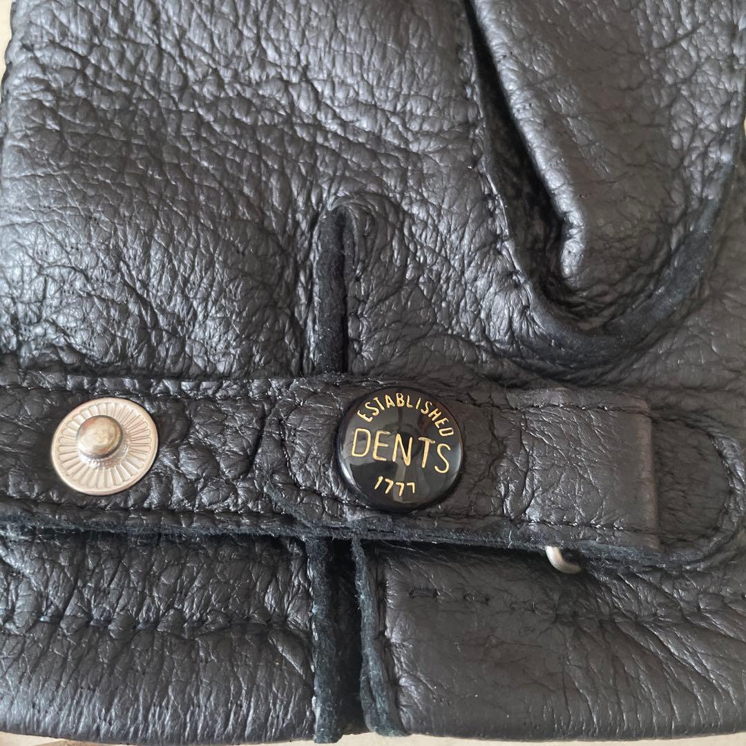 デンツ　DENTS ペッカリー　グローブ　手袋　未使用　黒8ハーフ　箱付き