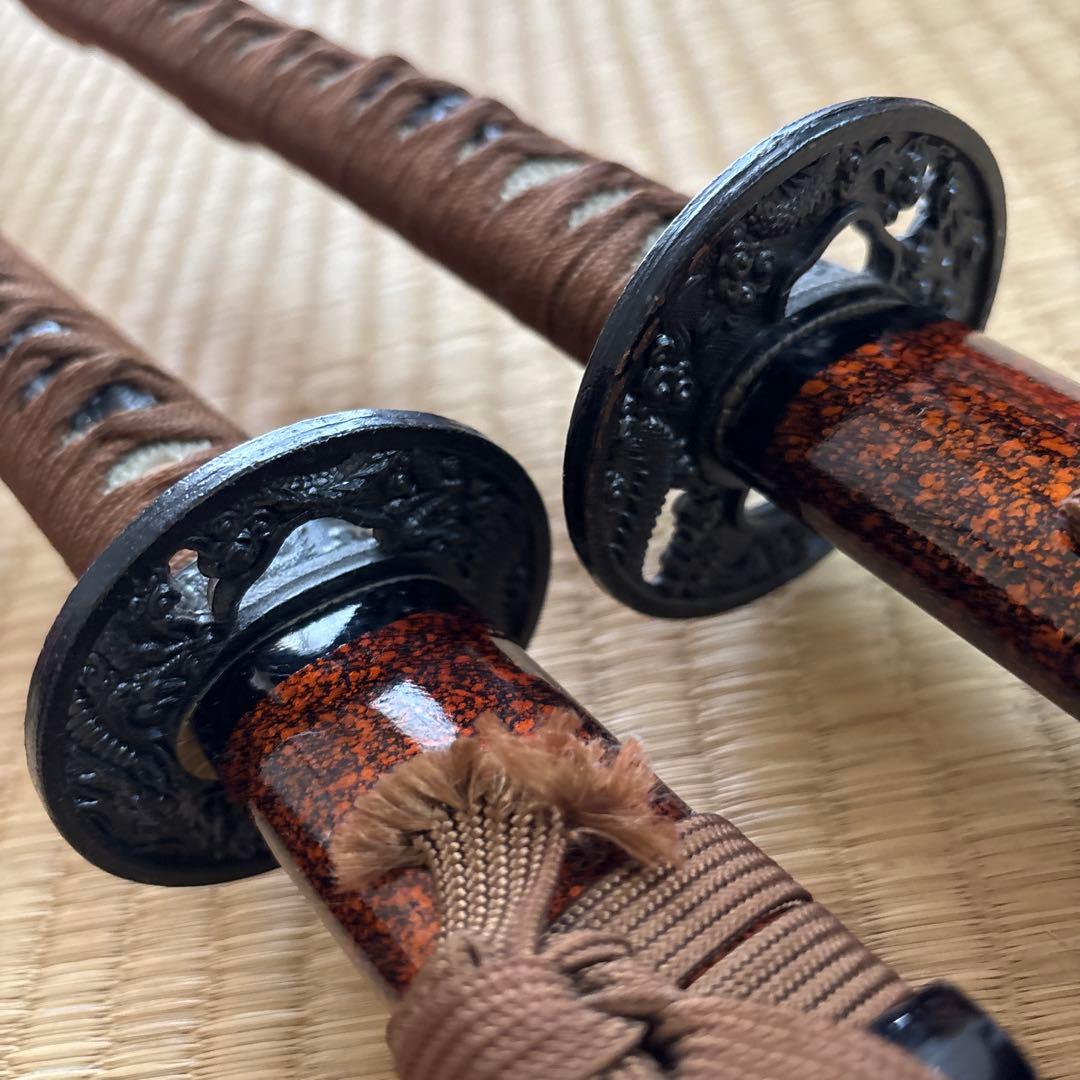 模造刀　日本刀 大刀と小刀のセット