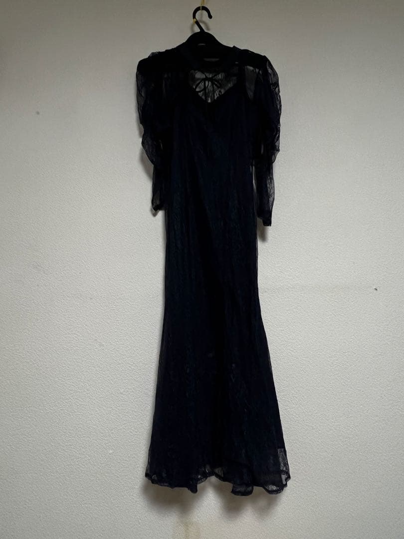 レースボレロセット フレア パーティー ドレス 2点 セットオケージョンドレス