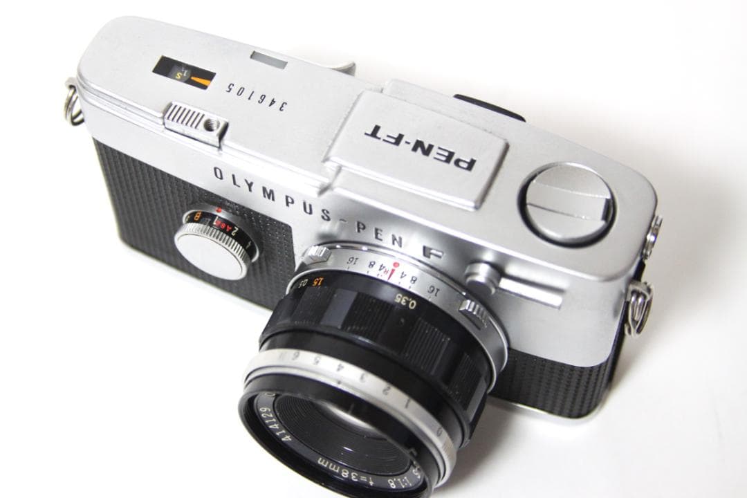 フィルムカメラ OLYMPUS PEN FT F.Zuiko Auto-S 38mm F1.8