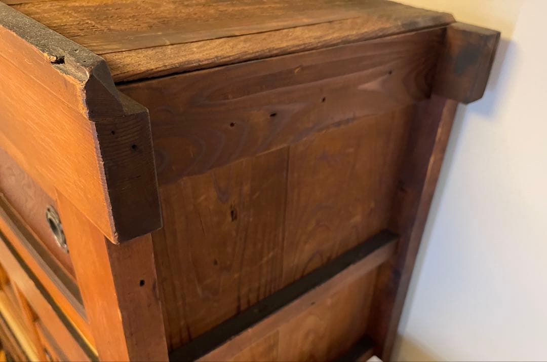 和箪笥　水屋　アンティーク　食器棚　（発送手配の期日有り〜9/21）