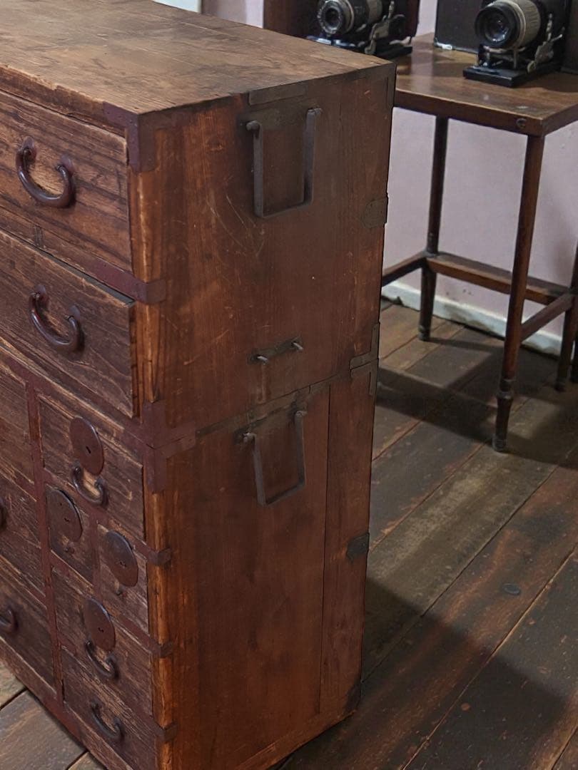昭和レトロ　和家具 時代　箪笥 古家 収納家具 和箪笥 チェスト タンス　収納