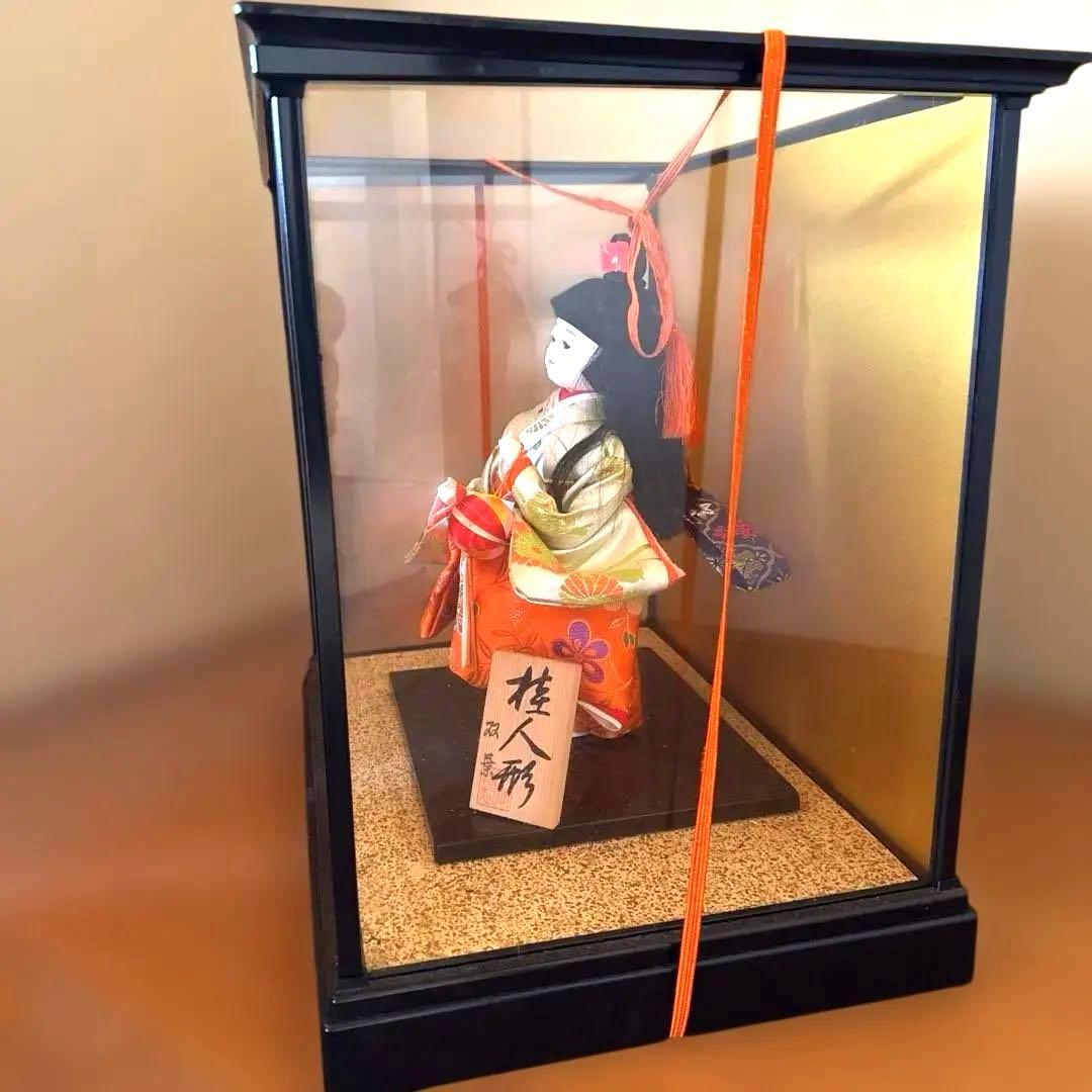 御所人形 花柄 和服