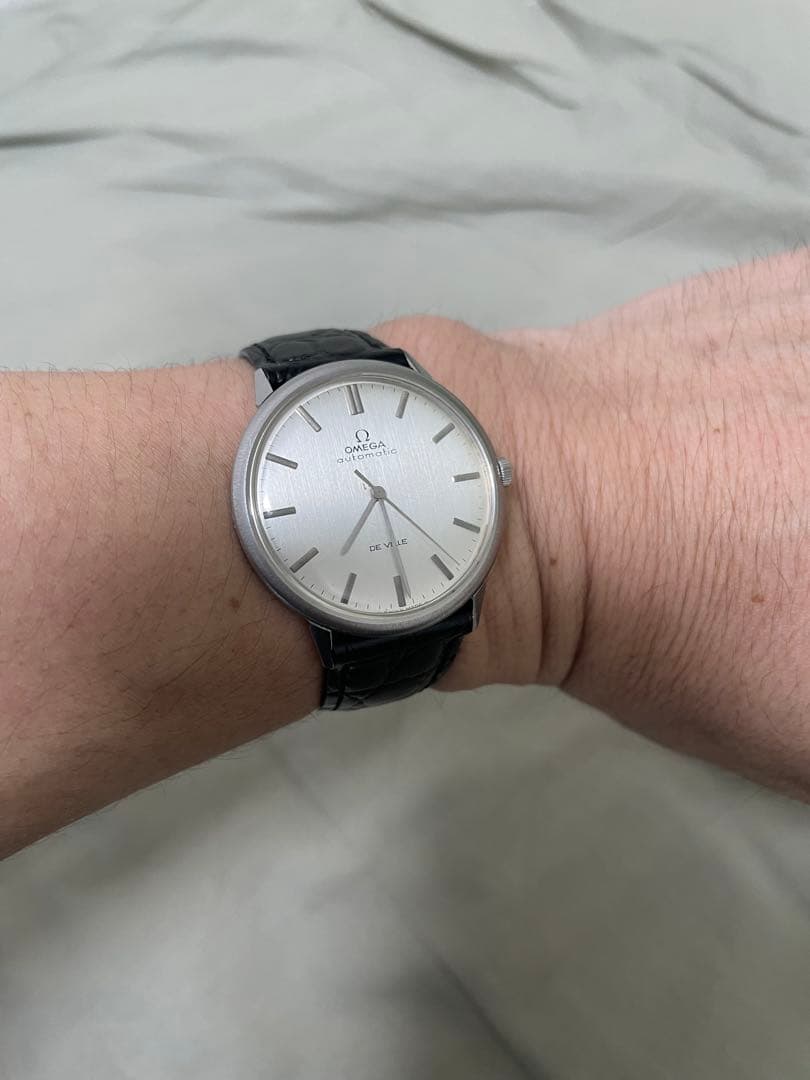 OMEGA デビル　OH済み　自動巻　メンズ腕時計　オメガ