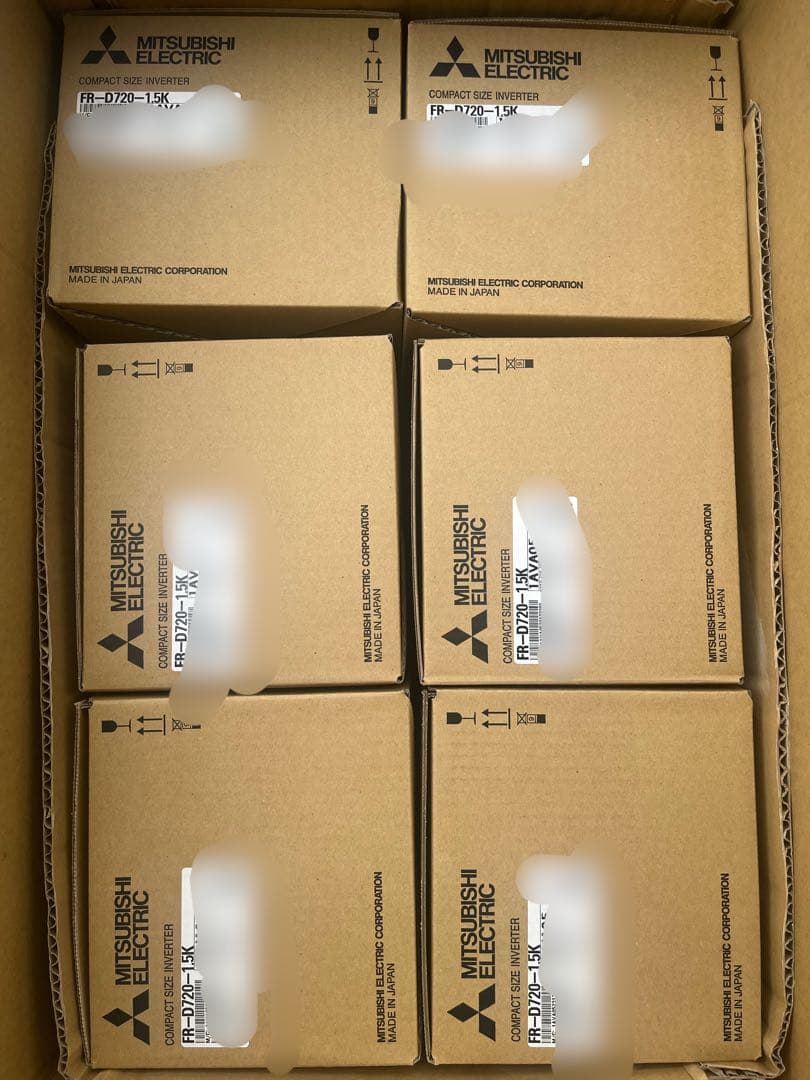 未開封　三菱電機 インバーター FR-D720-1.5K 6台