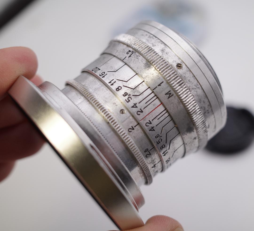 78　初期型　シルバー　ジュピター 8 　2/50 L39　オールドレンズ