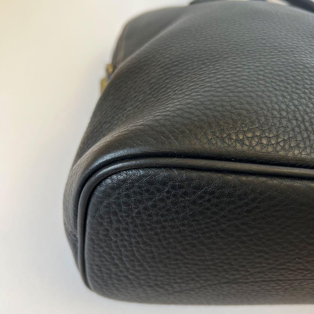 クリーニング済 old coach 4921 Satchel NG Black