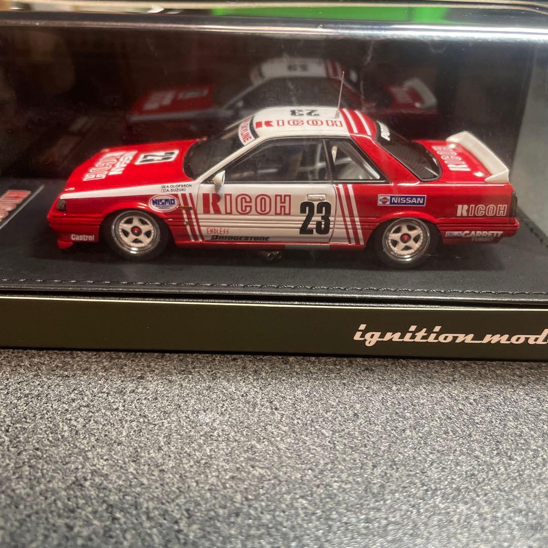 イグニッションモデル 1/43 RICOH 日産 スカイライン #23 1988