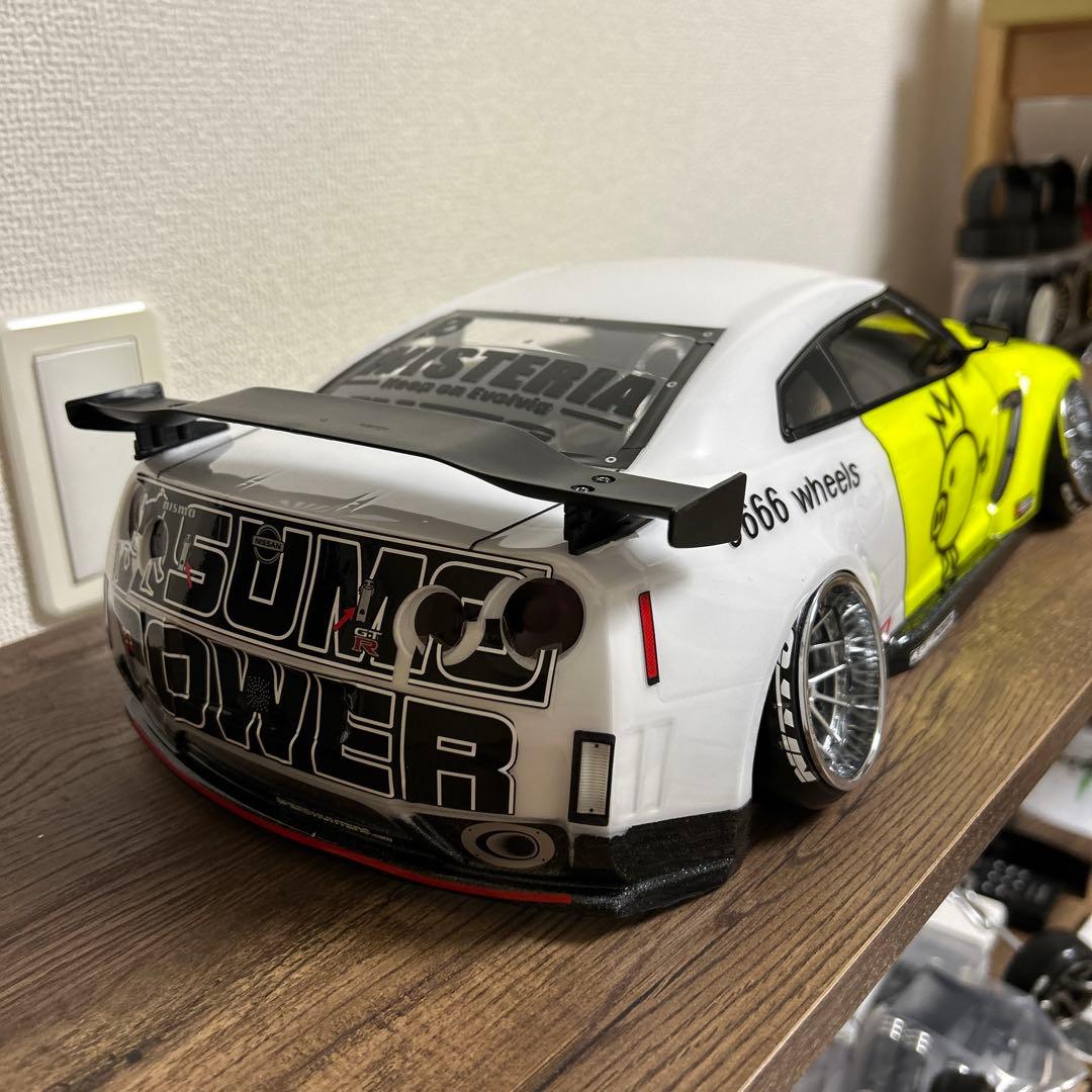 タミヤ日産スカイラインR35GTRボディ