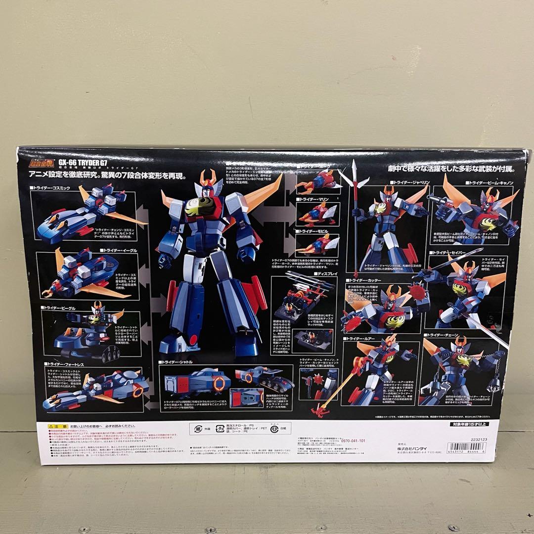 FME026 超合金魂 無敵ロボ トライダーG7 GX-66 バンダイ