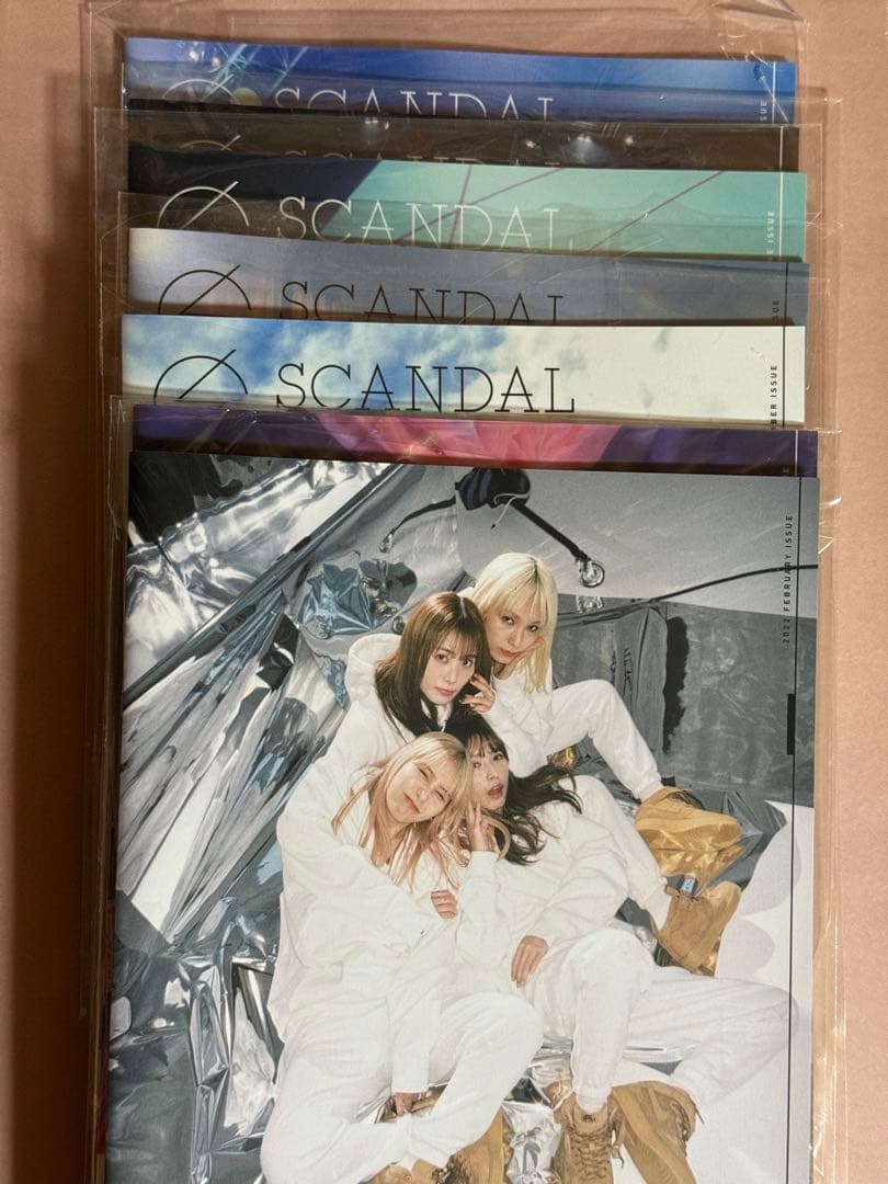 SCANDAL MANIA 会報39冊　vol.3〜41まで。