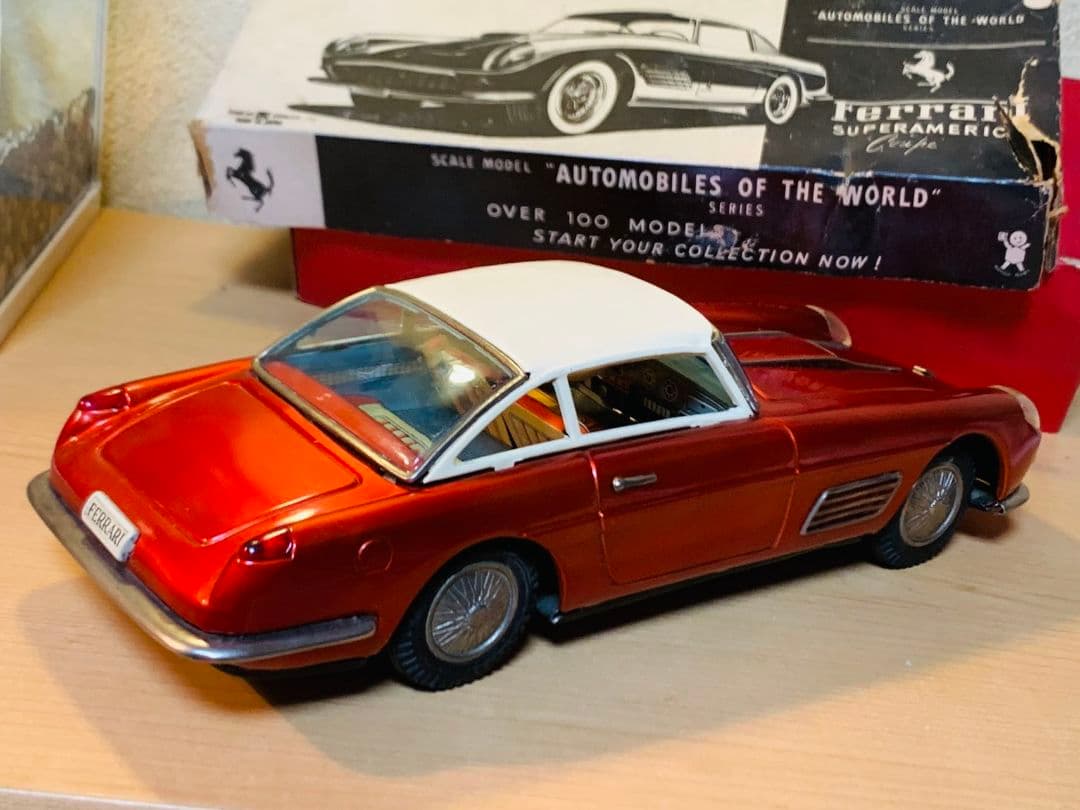 貴重★萬代屋★バンダイ フェラーリ★スーパーアメリカ 希少★ 日本制★30cm
