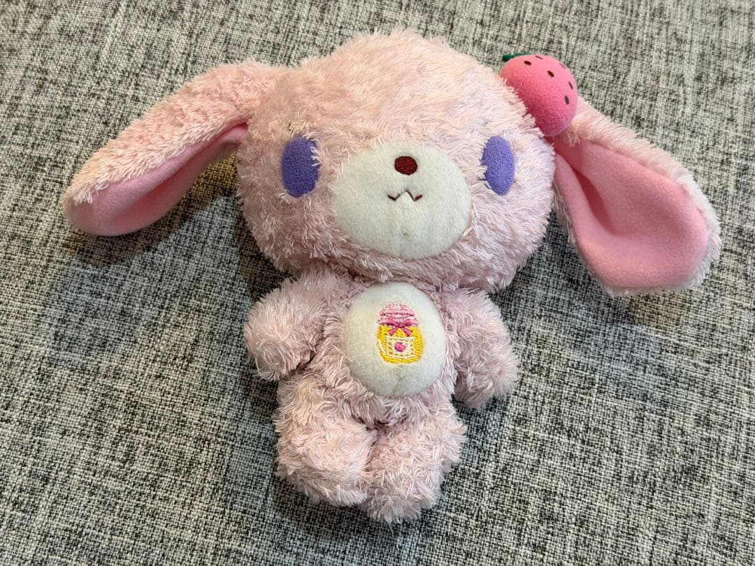 SAN-X シュガーバニーズ ストロベリーうさ ぬいぐるみ