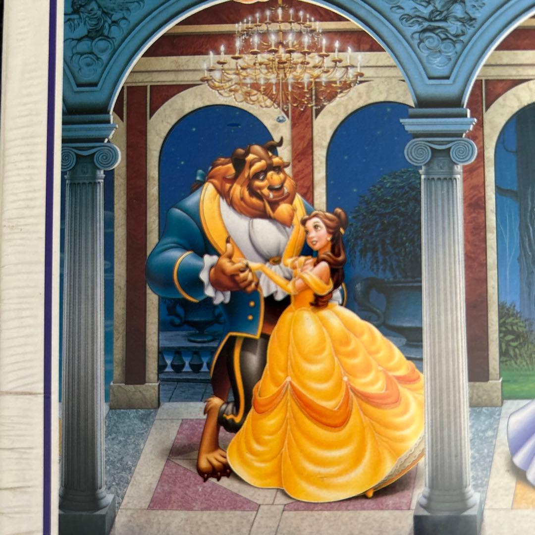 ディズニーキャラクター　パノラマジグソーパズル　プリンセス　5つの恋物語　希少