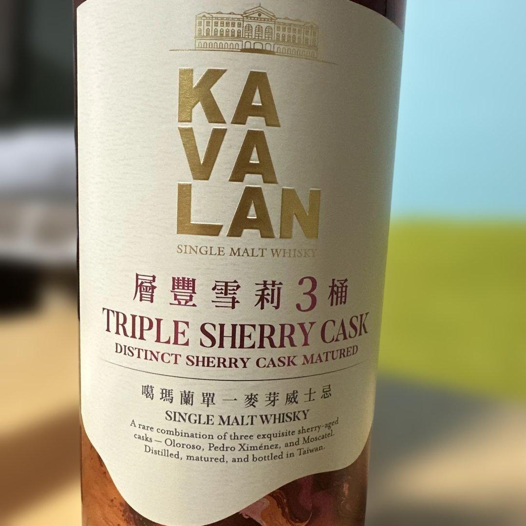 ウイスキー KAVALAN TRIPLE SHERRY CASK 1000ml
