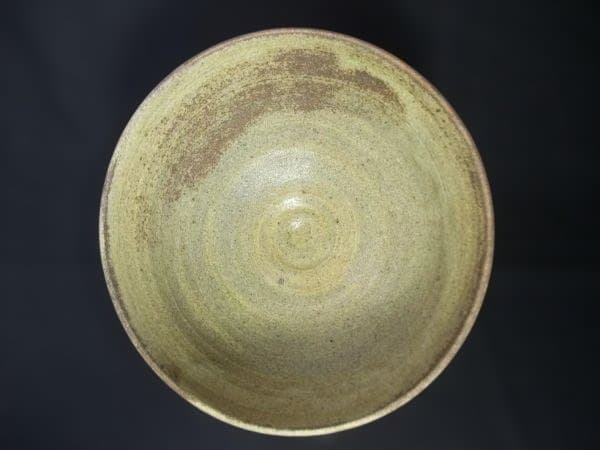 墨田窯 金太漢 作 高麗伊羅保 銘「鳳来」大徳寺 養徳院 神波東嶽和尚箱書