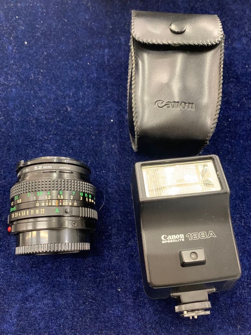 Canon AE-1 一眼レフカメラ 35-105mmレンズ付き