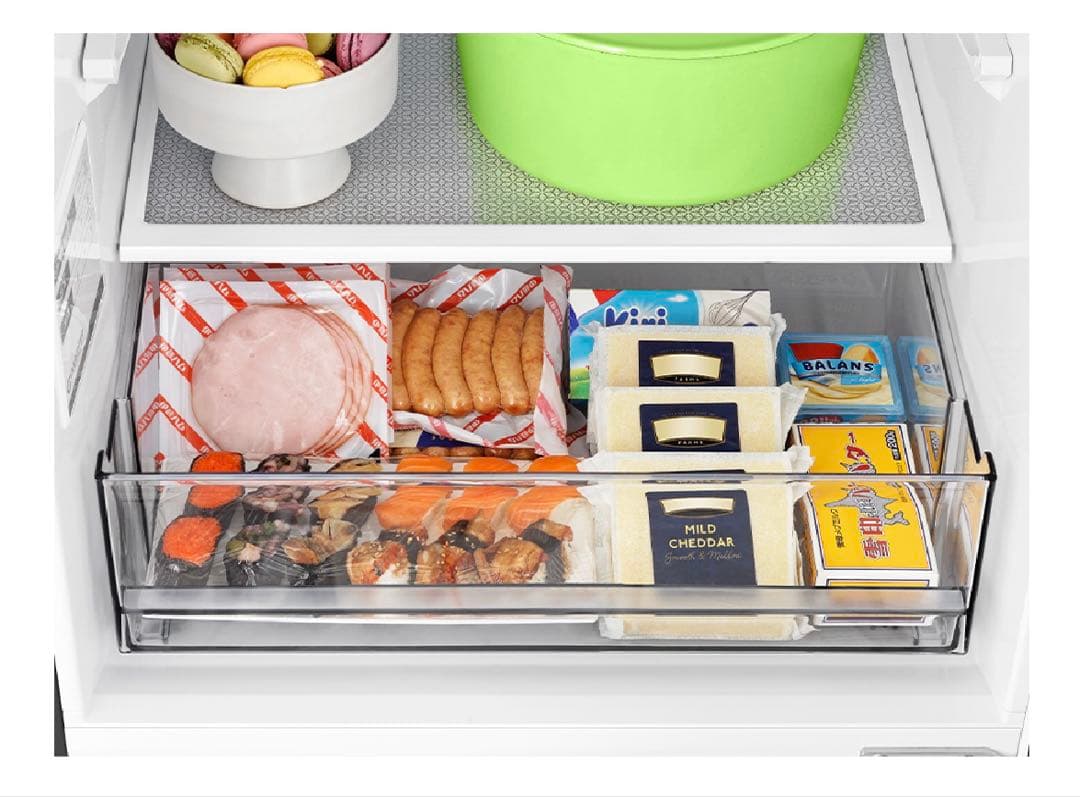 Hisense 2024製3ドア冷蔵庫 283L ダークブラウン G280HBR