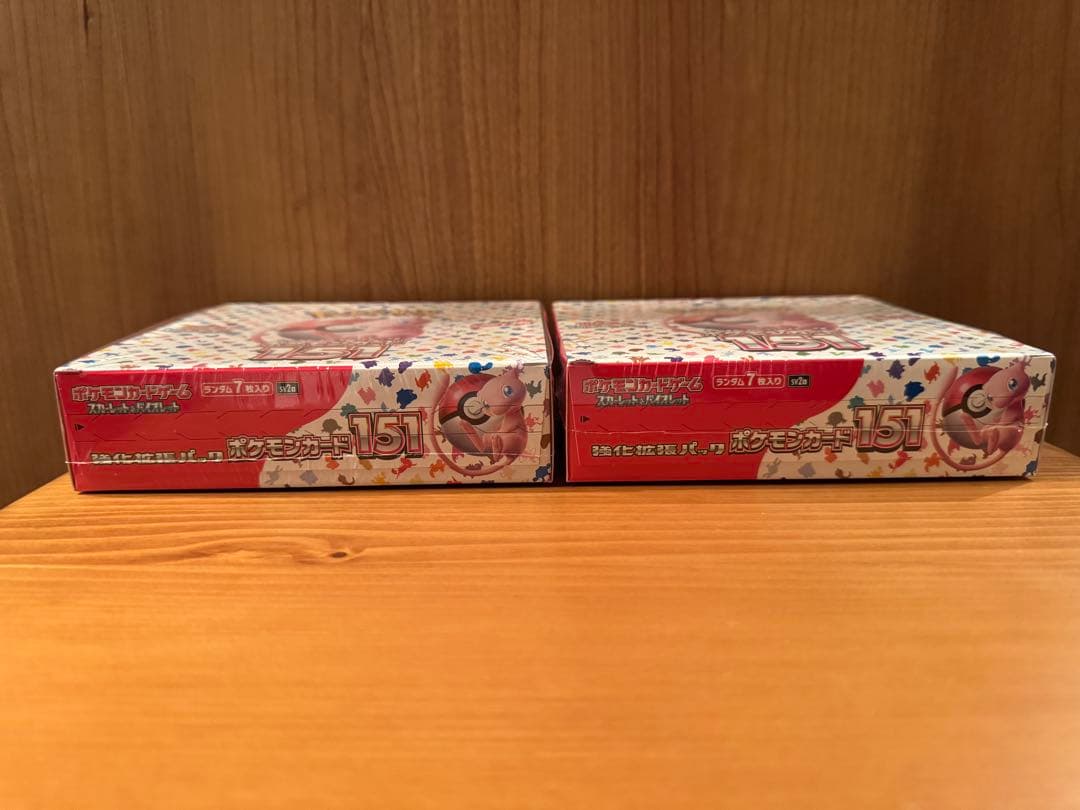 ポケモンカードゲーム 151 未開封BOX(シュリンク付き)